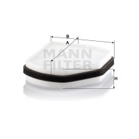 Фильтр салона MANN-FILTER CU 2897